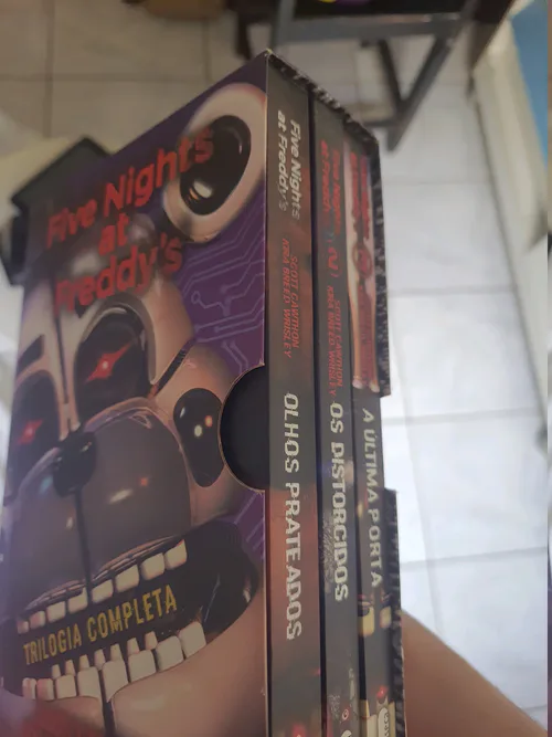 Five Nights Freddys Olhos Prateados & Os Distorcidos Terror