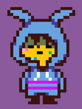 Make your undertale sprite an idle animation by Itsme_blueberry