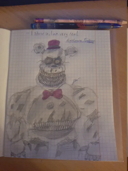 I drew Fredbear