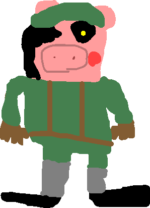 Draw Roblox Piggy Game Characters