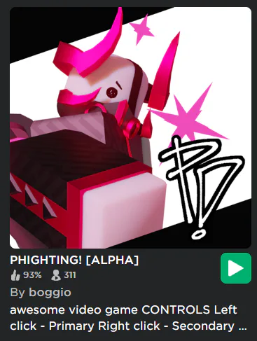 PHIGHTING! [ALPHA] - Roblox