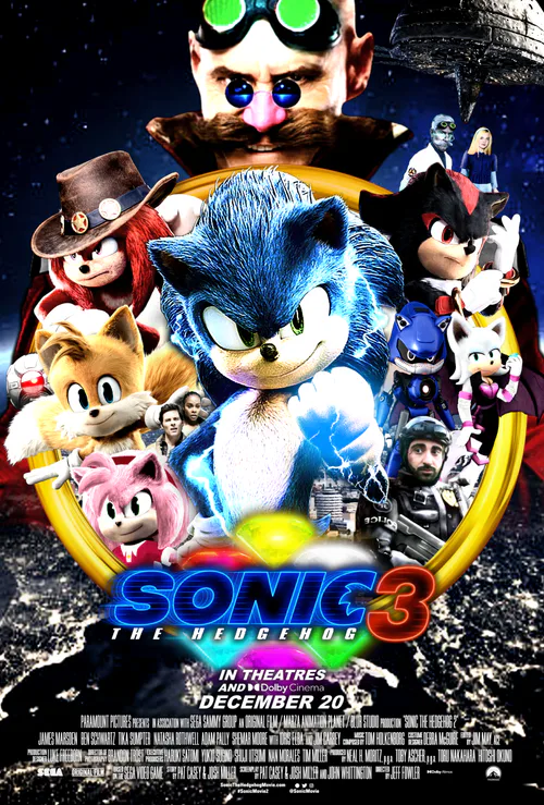 Samuel Lukas The Hedgehog on Game Jolt: Sonic Movie 3 (2024