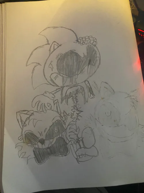 Sonic.exe Sketch, 2017 Digital Art~!
