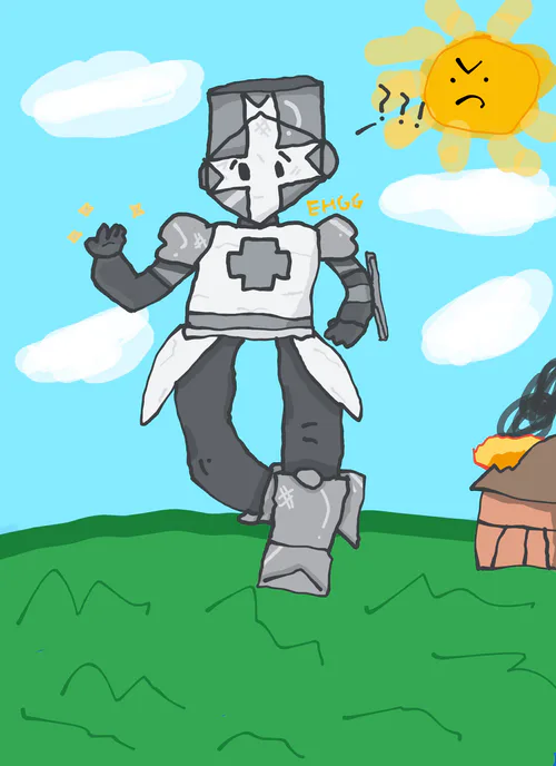 FNF X Castle Crashers: Crashing - Play FNF X Castle Crashers