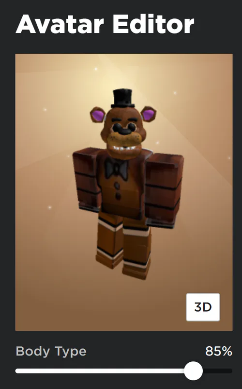 AI AVATAR CREATOR on ROBLOX (Part 7: Freddy Fazbear) 