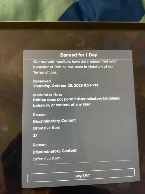 Roblox Moderation sucks😂