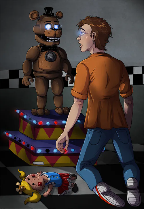 I made an edit of how will see Plus Freddy in camera 4B :  r/fivenightsatfreddys