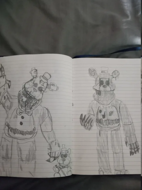 Nightmare Fredbear, FNAF World Animatronic Bios