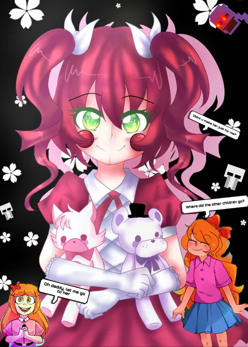 Five Nights at Freddy's: Sister Location Fan art Infant, baby anime, png |  PNGEgg