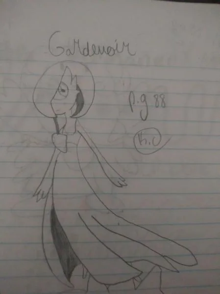 Pearl-Gardevoir Fanart (Steven Universe-Pokemon.)