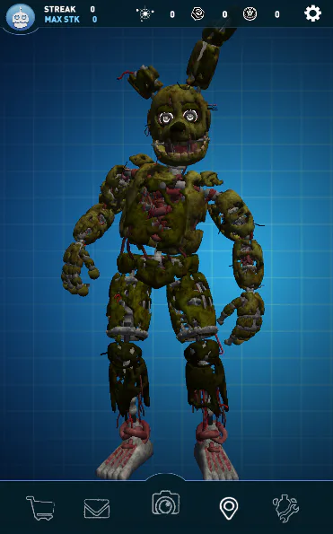 all workshop animation in FnaF AR lite (FnaF mobile: raids) 