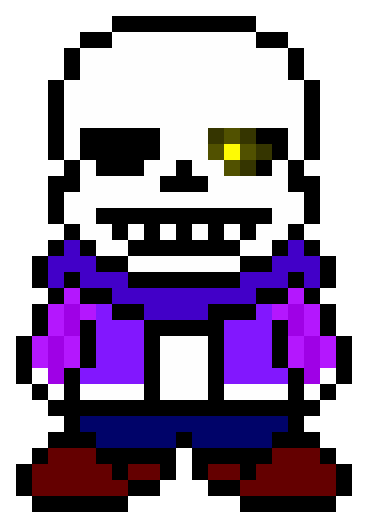 Epic sans pixel art