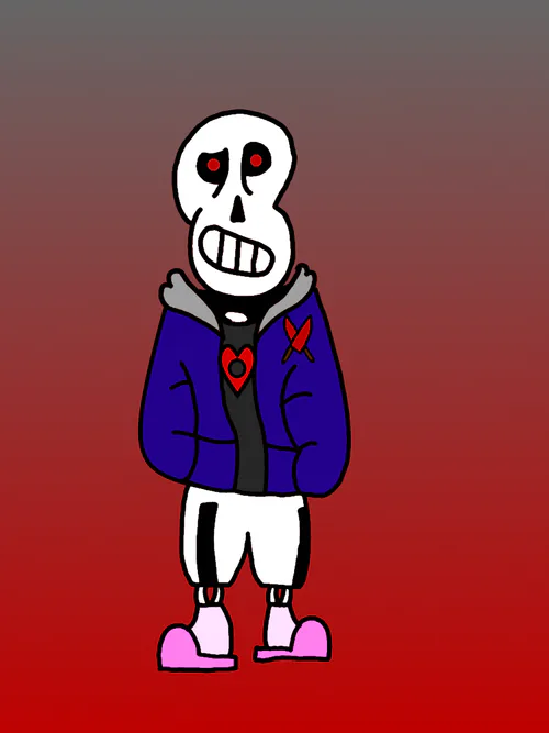 Killer Sans - Undertale Something Off by Wildwolflaps on