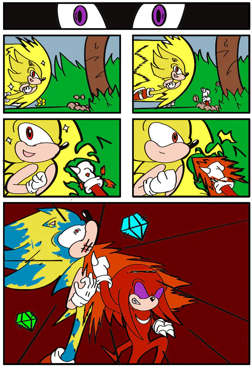 Fleetway Sonic the Comic Appreciation n No Context