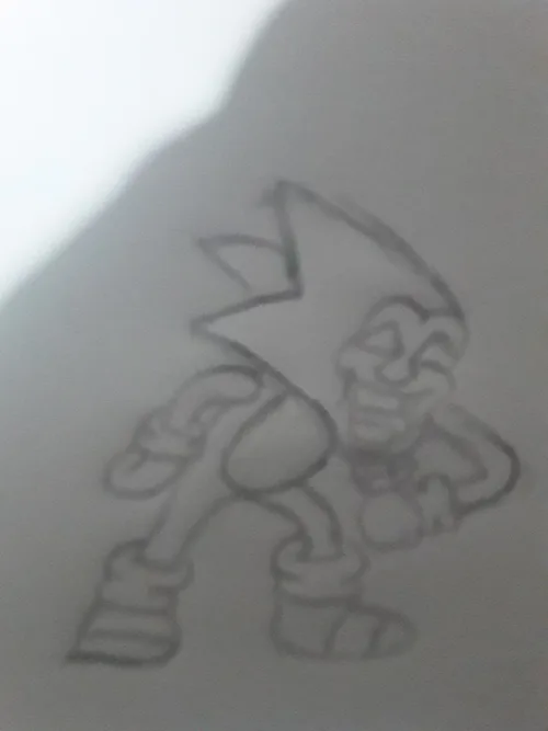 How To Draw FNF MOD Sonic EXE V2 - Majin - Step by Step 