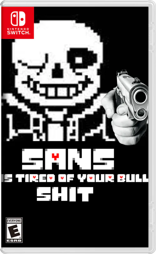 I am tired of people doing this to Swap Sans, so I made a meme about it. :  r/Undertale