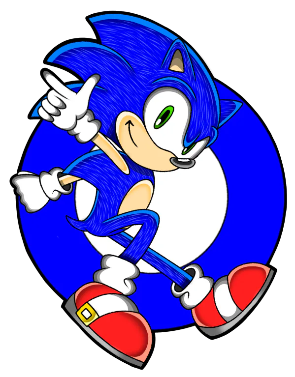 Modgen Modern Sonic (FIXED GREEN EYES) [Sonic 3 A.I.R.] [Mods]