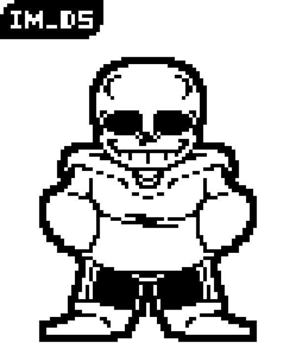 Hardmode sans revamped pixel art