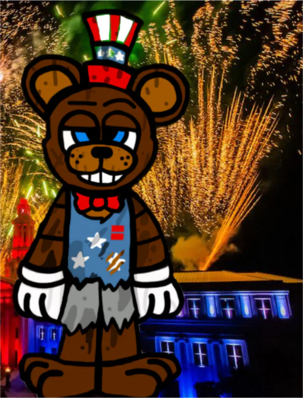 FNAF Five Night's at Freddy's Special Delivery Fireworks 6 Freddy