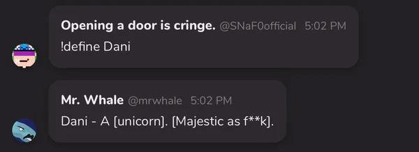 Opening A Door Is Cringe On Game Jolt Hat Gang Don T Post Memes In General Me Posts Meme In General H