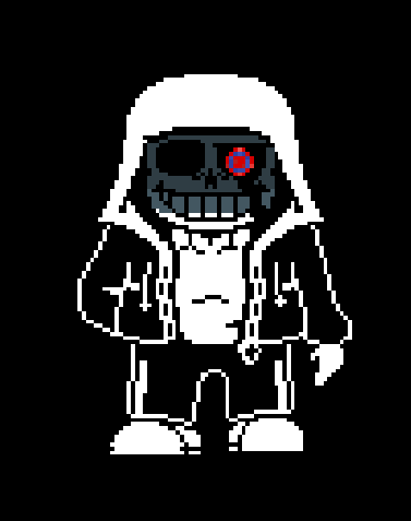 Dust Sans and Dustdust Sans Battle Sprites Revamp by