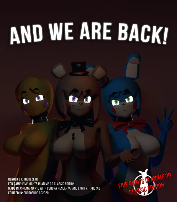 Five Nights in Anime 3D CLASSIC EDITION by TheDezetr - Game Jolt