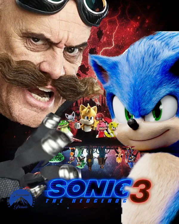 Sonic 3 Fanmade Poster