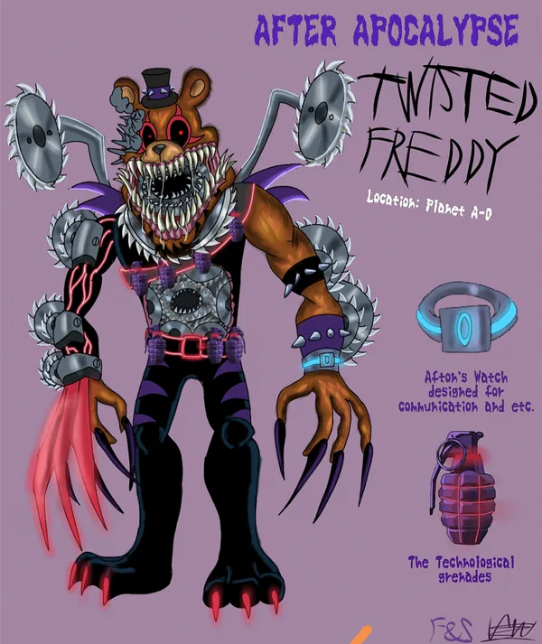 Some spooky Freddys #fnaf #fnafart #fnaffanart