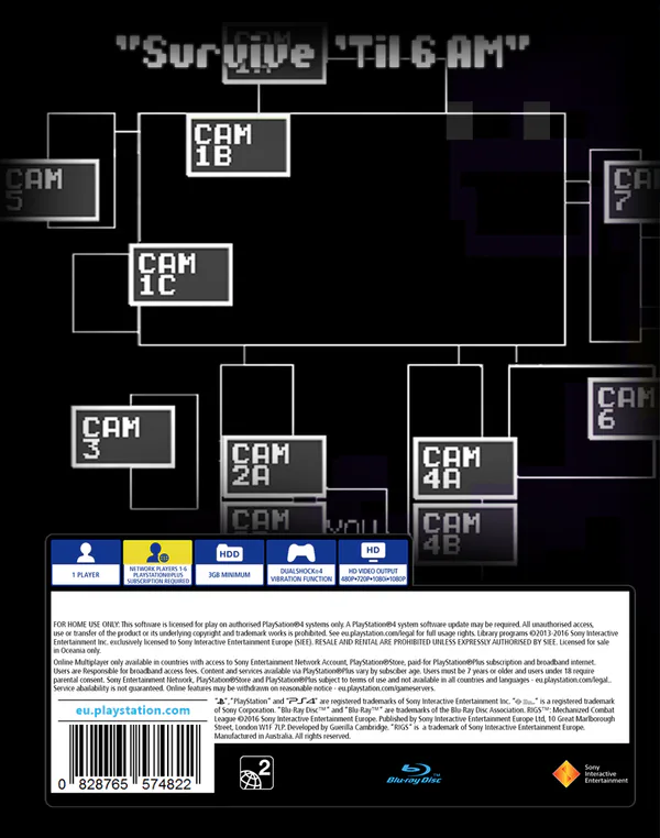 FNaF 2 Diagram