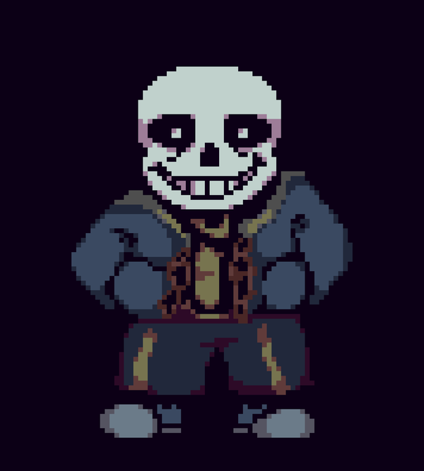 Horror 0 dust sans snas for original pixel art