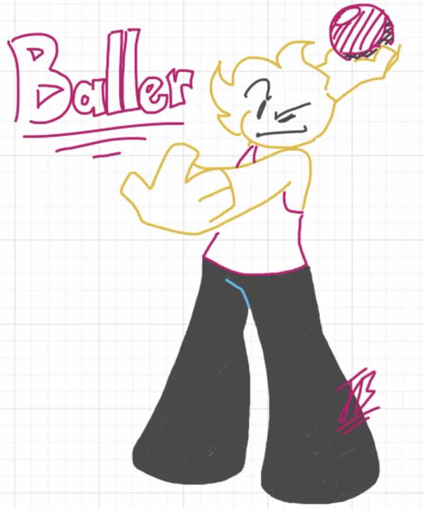 🎨✏️_TheDrawGamer_ ✏️🎨 on Game Jolt: Roblox Baller