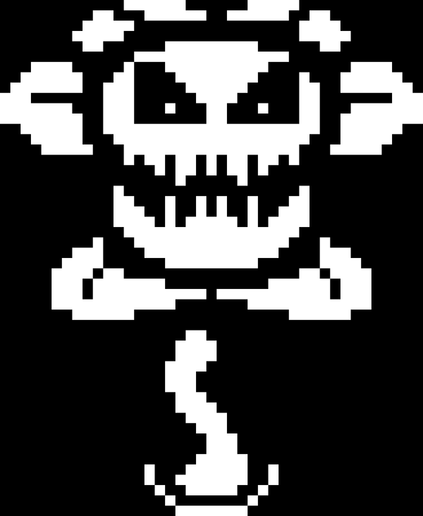 I really don't like that face on omega flowey