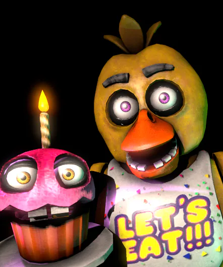 Here is a render i did for Fnaf Help Wanted's birthday! Hope you