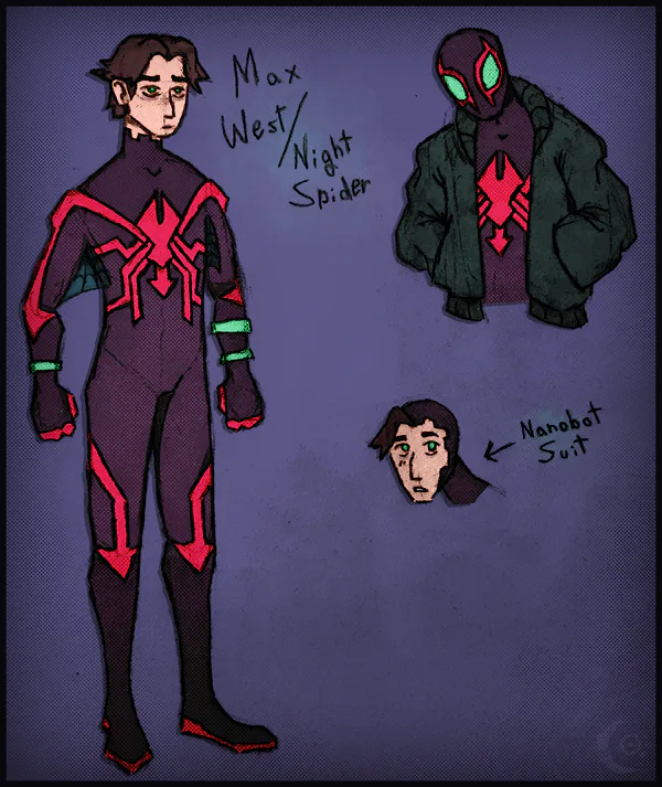 Man Spider! Spidersona oc commission - Man Spider! Spidersona oc