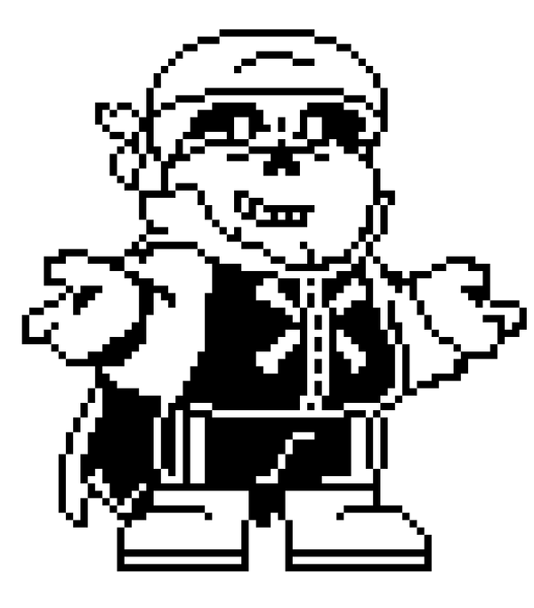 Pixilart - Hardmode Sans by reall