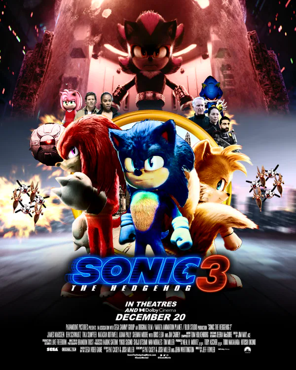 Samuel Lukas The Hedgehog on Game Jolt: Sonic The Hedgehog 3 (2024) Extra  Poster 25