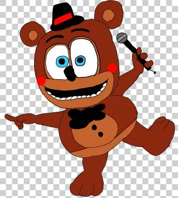 Freddy Fazbear with a bit of a stylized shader : r/fivenightsatfreddys