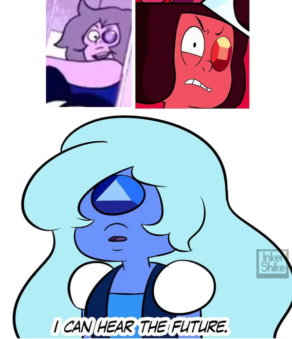 Garnet  Steven universe, Rubi e safira, Memes