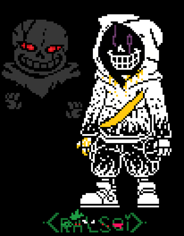 Pixilart - horror sans by undertale-au-lo