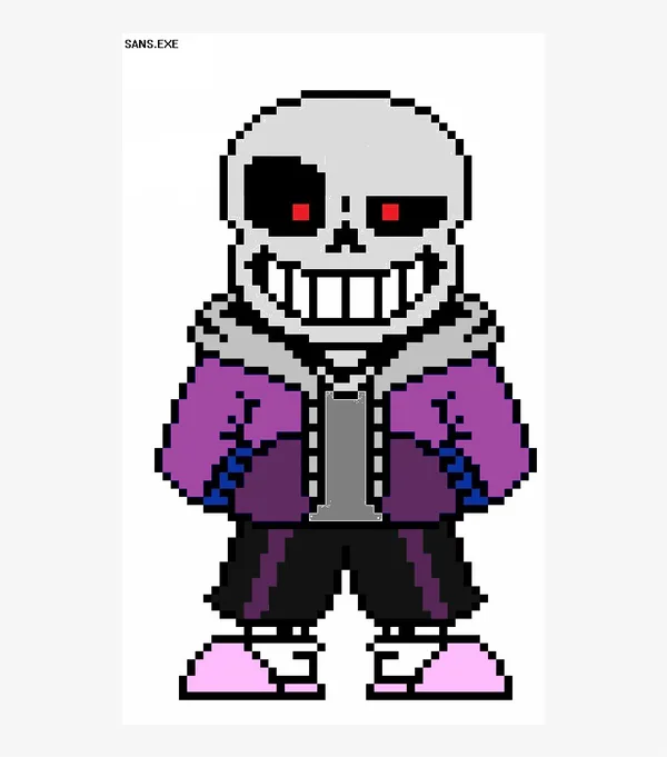 evil flowey undertale  Undertale pixel art, Pixel art maker