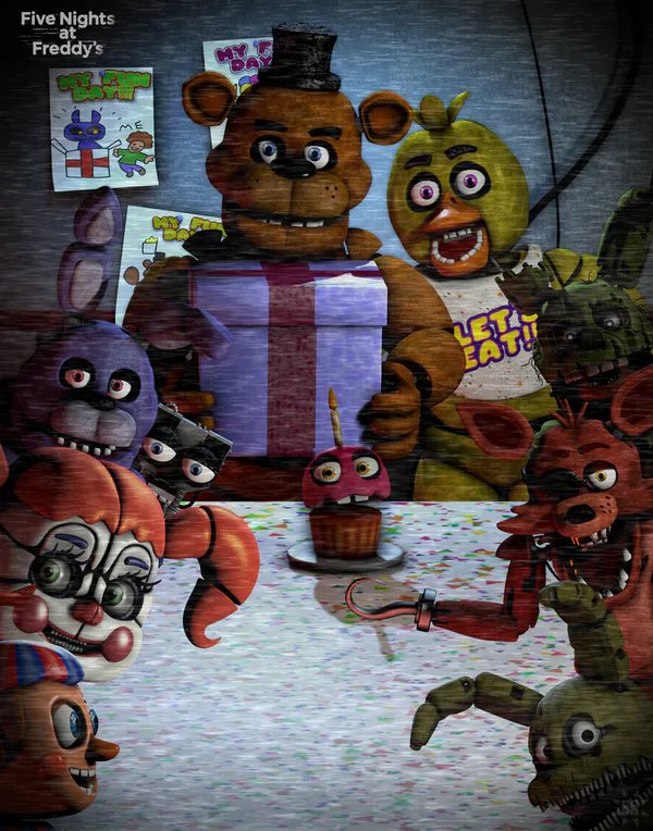 Five Nights with the Animatronics (Official) by TheRealJPTOfficiaL