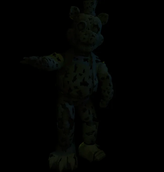 FNAF AR/Blender] Springtrap 3.0 Release {FNAF AR} by Amqerica on