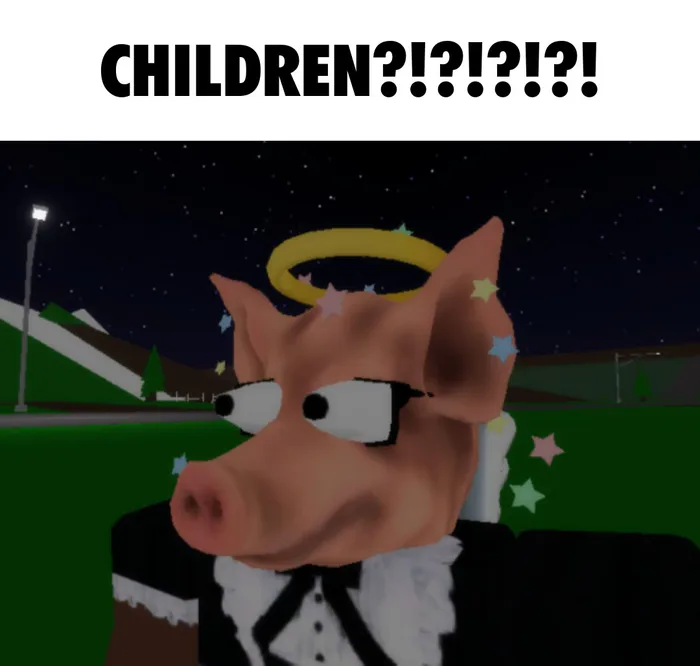 piggy on roblox  Piggy, Roblox funny, Roblox memes