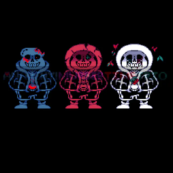 trying to draw dust sans in former time trio (oh btw this is a