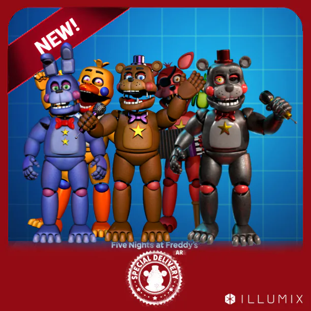 LEFTY From FNAF 6 Is Coming To FNAF AR SPECIAL DELIVERY THIS MONTH!! 