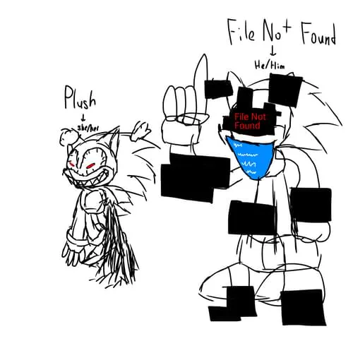 Fnf Sonic Exe Plush 