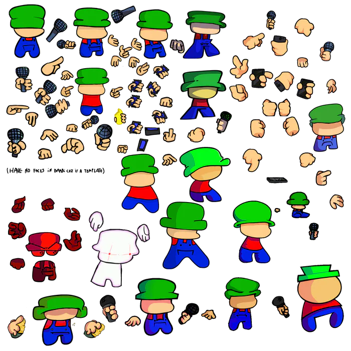 GAMECUBian FNF sprite sheet by GAMECUBian on Newgrounds