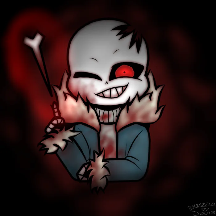 Does anyone know Horror Sans's Canon Height? : r/horrortale