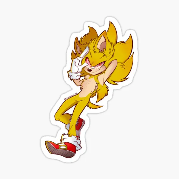 Fleetway Super Sonic - Fleetway - Sticker