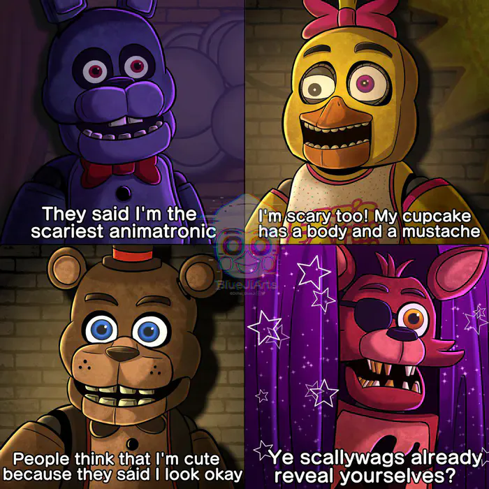 stArTGJ1996 on Game Jolt: Withered Freddy knows good manners 😌🎩 [My old  meme art] #fnaf #fi